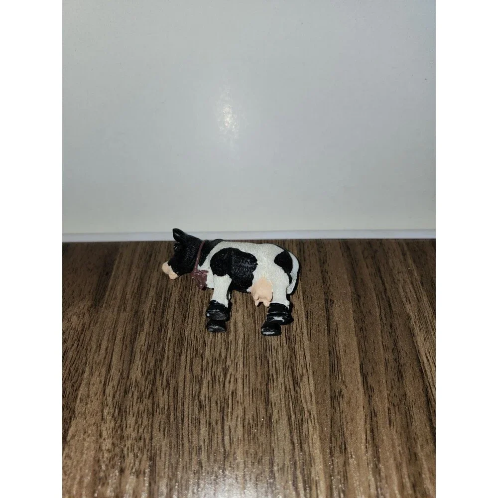 Miniature Milk Cow Figurine